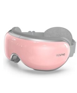 RENPHO Heated Eye Massager with Bluetooth Music - Pink