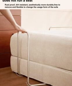 Alternative view of Raffine 2 in 1 Multipurpose Use Sofa Cum Bed Comfortable Ergonomic Design Sleeper Sofa Folding Couch Mattress Convertible Living Room Furniture 220x170 cm