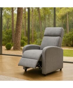 Alternative view of ROTAI Solvani Recliner Chair with 2-Year Warranty | Single Seater Reclining Sofa | Soft Premium Fabric | High-Density Foam | Strong Base Support | Space-Saving Recliner Sofa for Living Room or Bedroom