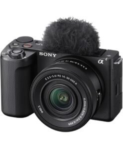 Sony Alpha ZV-E10 II Kit, Body + Lens, APS-C interchangeable-lens vlog camera, With 16-50 mm Lens, 26.0 MP, Exmor CMOS Sensor, Black, UAE Model