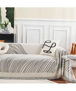 FASHION HOME Chenille Sofa Covers Washable Sectional Couch  Furniture Protector Blanket Throw for Living Room
