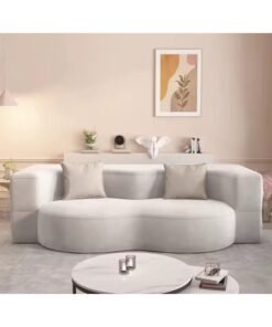 Modern Curved Foldable Sofa Bed