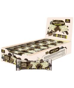 Laperva Keto Cake Protein Cookies &Cream Bar 60gm Pack of 18