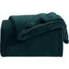 Noon East Lightweight Summer Blanket King Size 310 GSM Extra Soft Fleece All Season Blanket Bed And Sofa Throw  220 X 230 Cms Blue/Green Blue/Green 220 X 230cm