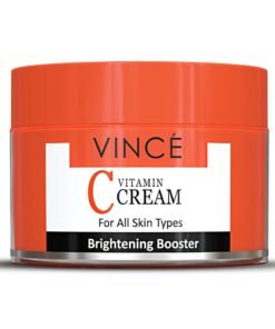 VINCE Vitamin C Cream – Brightens Skin, Reduces Dark Spots & Pigmentation – Stimulates Collagen, Fights Aging & Soothes – Moisturizes & Promotes Radiant, Youthful Skin – Paraben-Free, 50ml