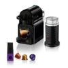 Nespresso Inissia D40 Espresso Capsule Coffee Machine, With Aeroccino 3 Milk Frother for Cappuccino And Latte, 19 Bar Pressure, 0.7 L 1260 W D40-BK-3694-BK Black