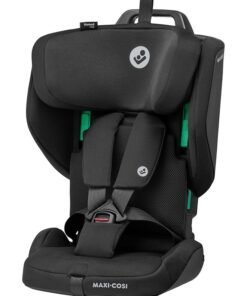 Maxi-Cosi Nomad Plus Foldable Travel Child Car Seat, Portable Ultra-Compact and Lightweight, Side Impact Protection, 15 Months To 4 Years, Authentic Black, 2 Year Warranty