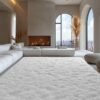 CHU DAI Luxury Large Area Rug Hotel Grade Ultra Soft Plush Fuzzy Non-Slip Carpets for Nursery  Living Room Bedroom Hypoallergenic Baby Safe