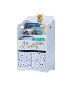 TPGP Wardrobe with shelves for storage suitable for books and magazines and suitable for children's rooms