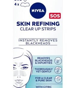 Nivea Face Skin Refining Clear-Up Strips With Citric Acid