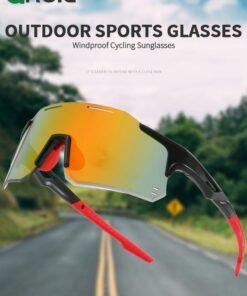 Alternative view of GROIC Photochromic Cycling Glasses for Men Women, Sports Sunglasses, Bike Glasses High Definition High Contrast Lenses for MTB, Riding, Running, Fishing, Baseball