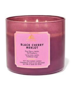 Bath & Body Works Black cherry merlot 3-wick Candle