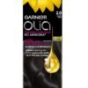 garnier Olia No Ammonia 60% Oil-Rich Permanent Hair Color 2.0 Black 50g 50g 12ml