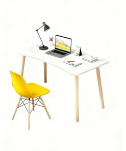 Alternative view of Modern Minimalist Chairs, Solid Wood Home Chairs, Dining Chairs, Nordic-Style Chairs, Leisure Chairs, Cafe Chairs, Household Backrest Chairs
