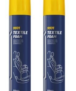 HTE Mannol Germany 2 Pack 9931  Interior Cleaner Textile Foam  650 Ml