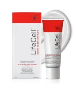 Lifecell All In One Anti-Aging Cream – Reduces Wrinkles, Fine Lines, Dark Circles & Sun Damage – Retinol, Vitamin C, DMAE & Hyaluronic Acid – Fragrance-Free, for All Skin Types (2.54oz)