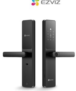 EZVIZ Smart Lock Y2000 7-in-1 Smart Door Lock And Keyless Entry Door Lock Built-in Wifi Fingerprint Access Weather-resistant Child Safety Lock For Home Apartment Villa Office Hotel 6068