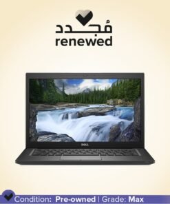 DELL Renewed - Latitude 7490 Notebook With 14-Inch Full HD Display,Core i7-8650U/8th Gen/Quad-Core/16GB RAM/256GB SSD/Windows 10 Pro English Black