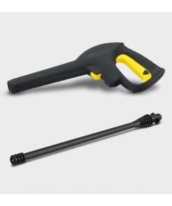 KARCHER Compact Pressure Washer 100 Bar, 1200W For Car, Bicycle And Home Cleaning, Karcher K1 Horizontal Yellow & Black