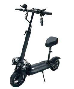 Winner Sky Electric Scooter E10 3 Lights Upgraded Version 65KM Battery 48V 13AH Motor 1200W Extra Smooth Black