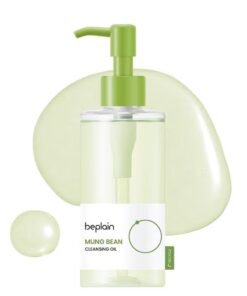 beplain Mung Bean Cleansing Oil(6.76fl.oz/200ml)| Fragrance-Free | Non-Comedogenic Tested| Makeup Blackhead Remover & Deep Pore Cleanser| Suitable for Sensitive Skin| Double Cleansing Korean Skincare