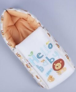 NEW COMERS ® 3 in 1 Baby Bed, Sleeping Bag & Carry Nest, Cotton Baby Bedding for New Born & Infant, Travel Friendly Portable Bassinet, for Baby Carrying & co Sleeping, Unisex Baby Sleeping Bed-804