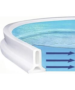 RATSAW 200CM Collapsible Shower Threshold Water Dam Shower Barrier and Retention System Wet and Dry Separation Shower Dam Seal Waterproof Strip for Bathroom Kitchen