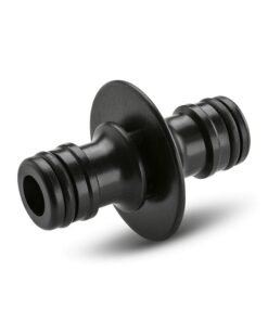 Karcher 2 Way Connector with Tag Black