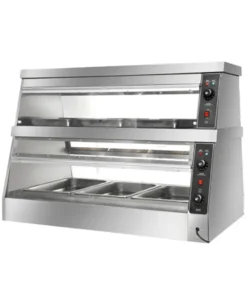 Food Display Warmer – 3 Pans