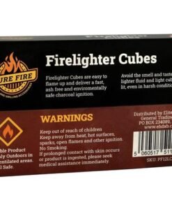 Pure Fire White Paraffin Lighter cubes - Pack of 12