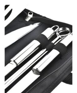 5-Piece BBQ Tool Set Silver