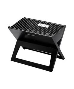 Foldable Charcoal Grill Black - Image 3