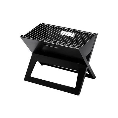 Foldable Charcoal Grill Black - Image 3