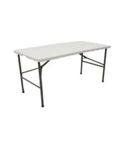 Alternative view of Plastic Foldable Table White/Black