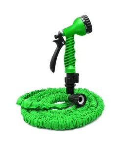 Alternative view of Expanding Magic Hose With Gun Water Garden Pipe Flexible Expandable Garden Water Hose Green 30.48meter