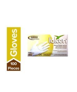 Pack Of 100 Single-Use Latex Gloves - Small Size