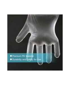 Pack Of 200 Disposable Hand Gloves Clear 25.4x2.5x13.4centimeter