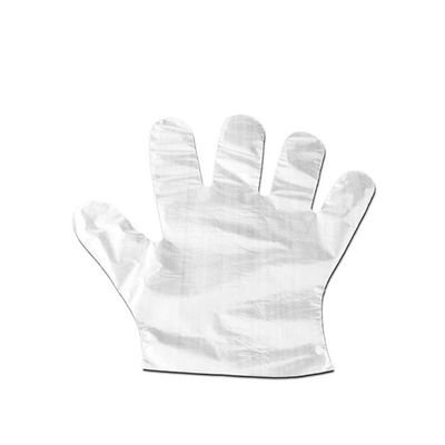 Pair Of 100 Disposable Transparent Food-Grade Gloves Clear - Image 2