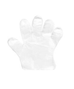 Alternative view of Pair Of 100 Disposable Transparent Food-Grade Gloves Clear