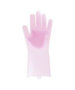 Pack Of 2 Silicone Gloves Pink - Image 3