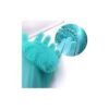 2-Piece Silicone Cleaning Gloves Blue