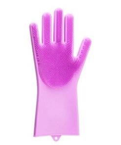Pair Of Dishwashing Gloves Pink 30centimeter