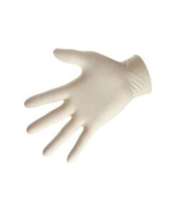 Alternative view of 100-Piece Disposable Vinyl Examination Gloves Clear XL