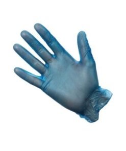 Vinyl Gloves Blue Medium