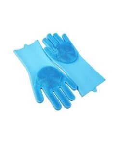 Pair Of Heat Resistant Gloves Blue