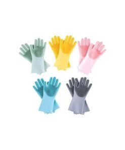 Dishwashing Cleaning Gloves Yellow 25.00x4.00x16.00centimeter