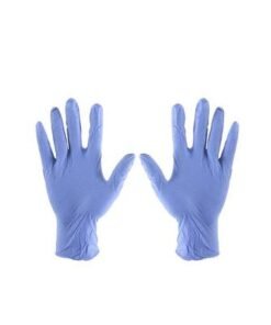 Alternative view of Pair Of 50 Powder-Free Sterile Food Grade Disposable Gloves Purple XL