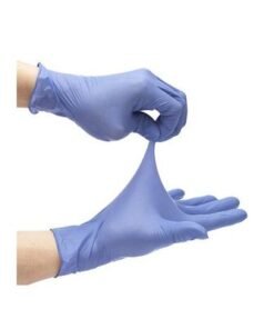 Pair Of 50 Powder-Free Sterile Food Grade Disposable Gloves Purple XL
