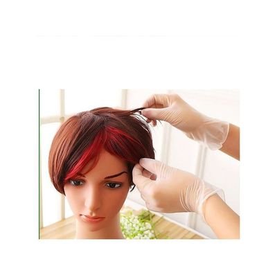 50-Piece Disposable Anti-Static Plastic Gloves Clear - Image 2