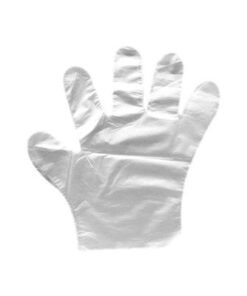 60-Piece Disposable Gloves Silver